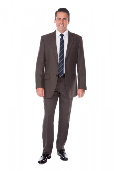 Angelo Rossi Steel Grey Suit