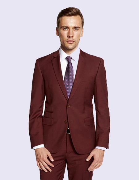 G Fiorelli Burgundy Suit