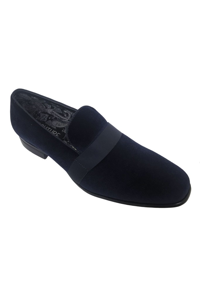 velvet tuxedo shoes